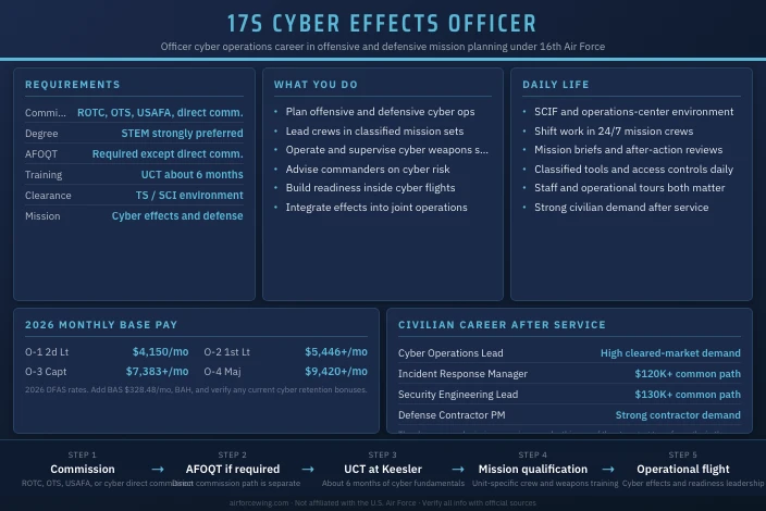 17S Cyberspace Effects Operations Officer