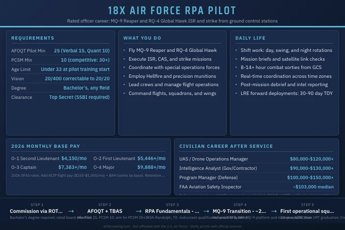 18X Remotely Piloted Aircraft Pilot