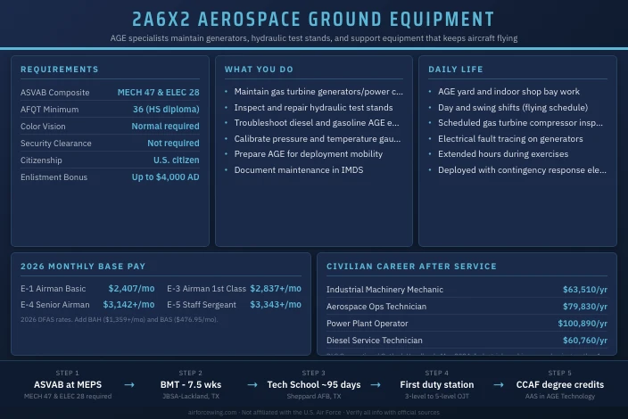 2A6X2 Aerospace Ground Equipment