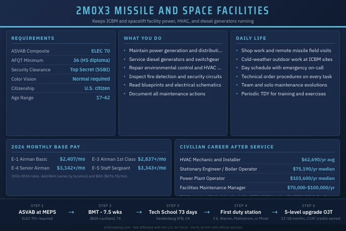 2M0X3 Missile and Space Facilities