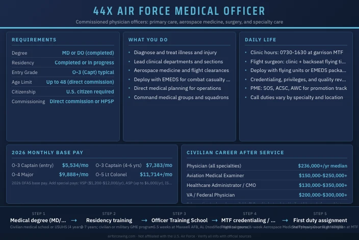 44X Medical Officer (Physician)