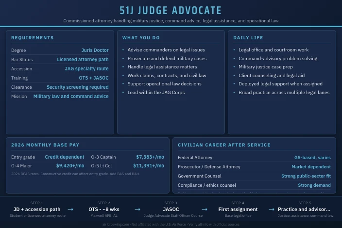 51J Judge Advocate
