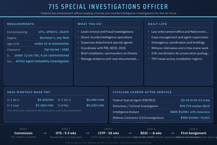 71S Special Investigations Officer